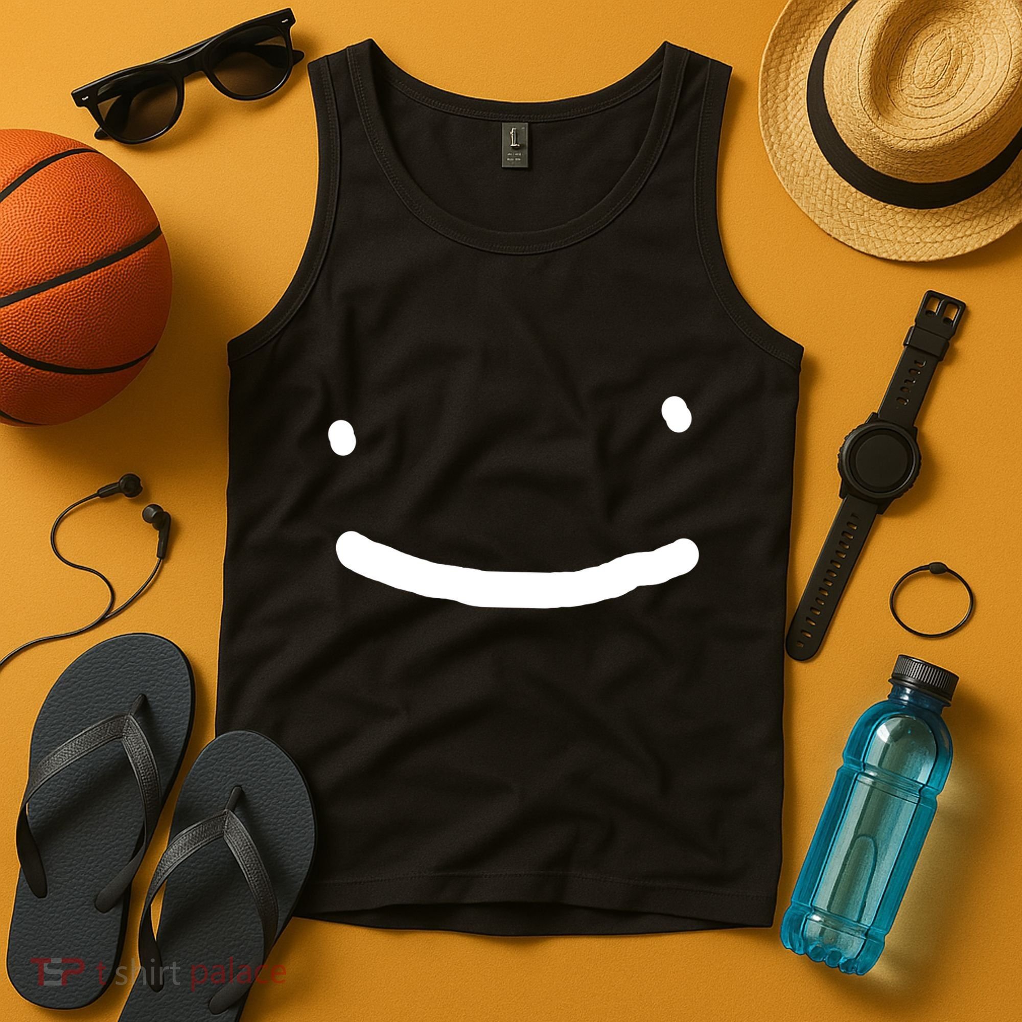 Dreamy Smiley Face Tank Top