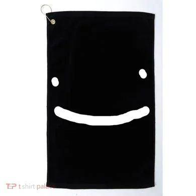 Dreamy Smiley Face Golf Towel