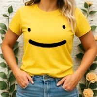 Dreamy Smiley Face Women's T-Shirt thumb 2