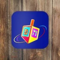 Dreidel Hanukkah Festival of Lights Coaster thumb 0