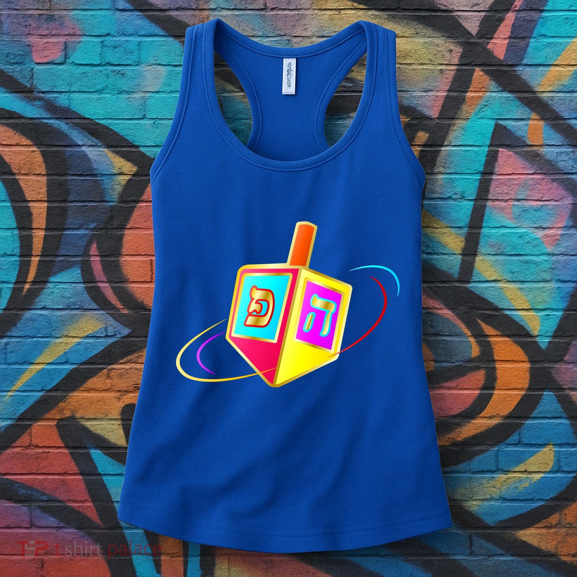 Dreidel Hanukkah Festival of Lights Women's Tank Top