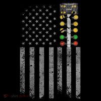 Drag Racing Flag American Drag Racer Drag Strip Tree Light Ornament thumb 1