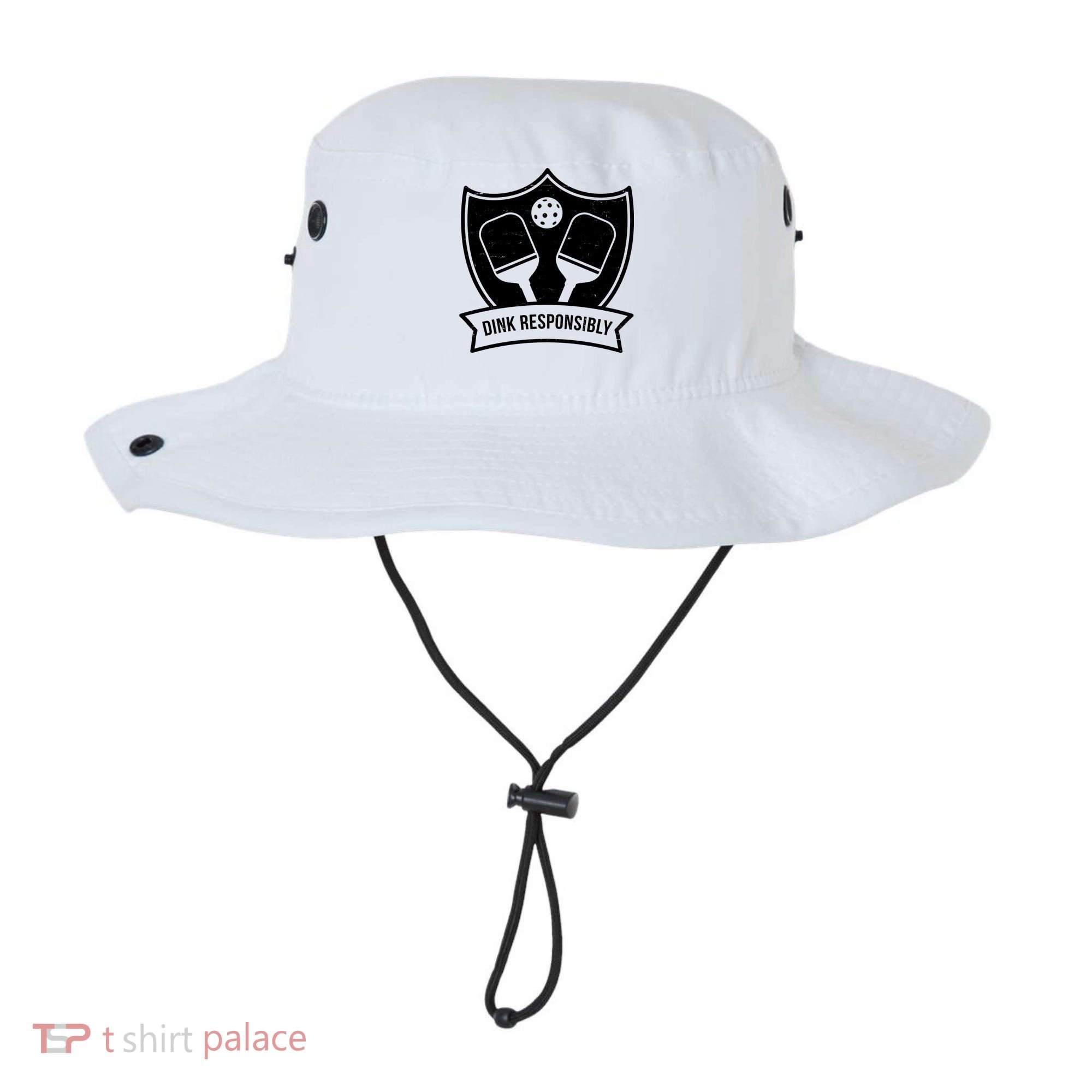 Dink Responsibly Funny Pickleball Bucket Hat