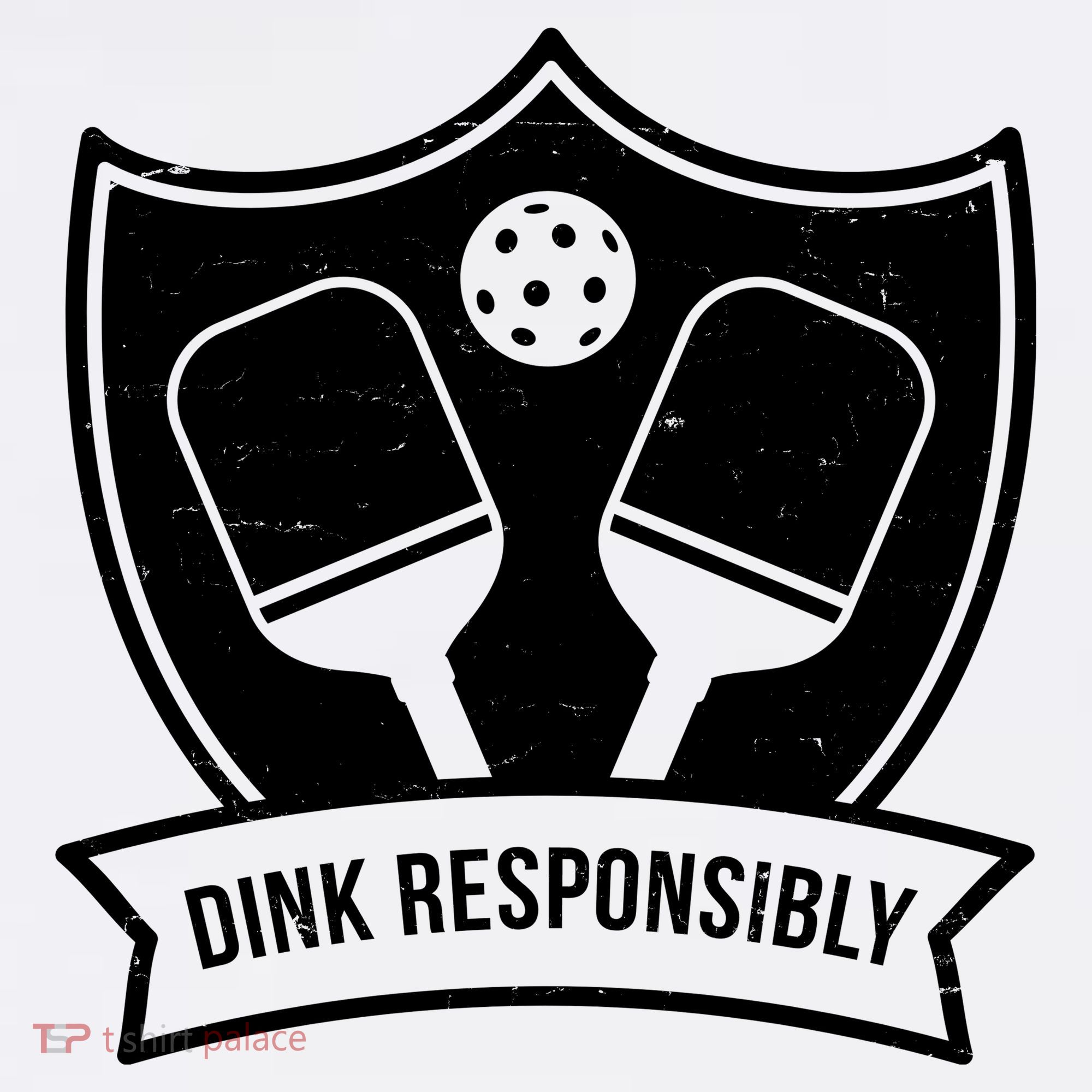 Dink Responsibly Funny Pickleball Women's Hoodie