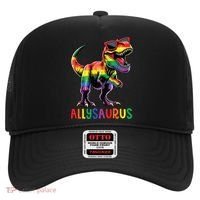 Dinosaur Rainbow Flag Ally Lgbt Allysaurus Lgbt Pride Hat thumb 0