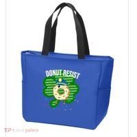 Donut Resist Funny Police Officer Irish St Patricks Day Meme Gift Tote Bag thumb 3