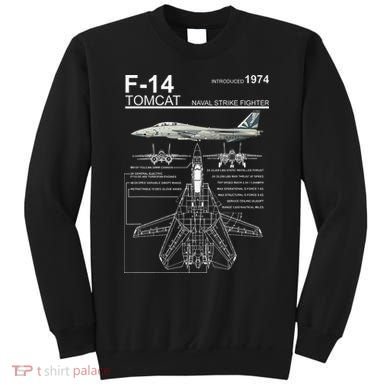 Dinosaurus Rekx F 14 Tomcat Fighter Jet Sweatshirt