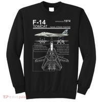 Dinosaurus Rekx F 14 Tomcat Fighter Jet Sweatshirt thumb 0
