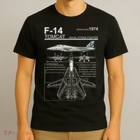 Dinosaurus Rekx F 14 Tomcat Fighter Jet T-Shirt thumb 3