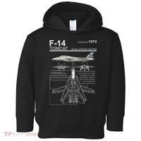 Dinosaurus Rekx F 14 Tomcat Fighter Jet Toddler Hoodie thumb 0