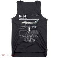 Dinosaurus Rekx F 14 Tomcat Fighter Jet Tank Top thumb 0