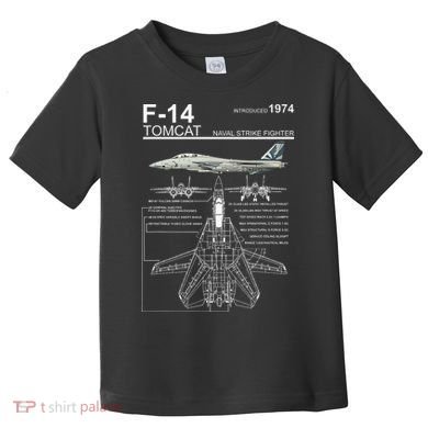 Dinosaurus Rekx F 14 Tomcat Fighter Jet Toddler T-Shirt