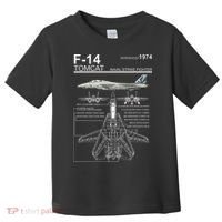 Dinosaurus Rekx F 14 Tomcat Fighter Jet Toddler T-Shirt thumb 0