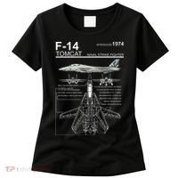 Dinosaurus Rekx F 14 Tomcat Fighter Jet Women's T-Shirt thumb 0