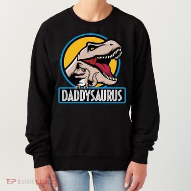 Daddysaurus Rex Fathers Day Women's Sweatshirt