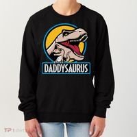 Daddysaurus Rex Fathers Day Women's Sweatshirt thumb 0