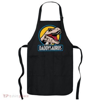 Daddysaurus Rex Fathers Day Apron