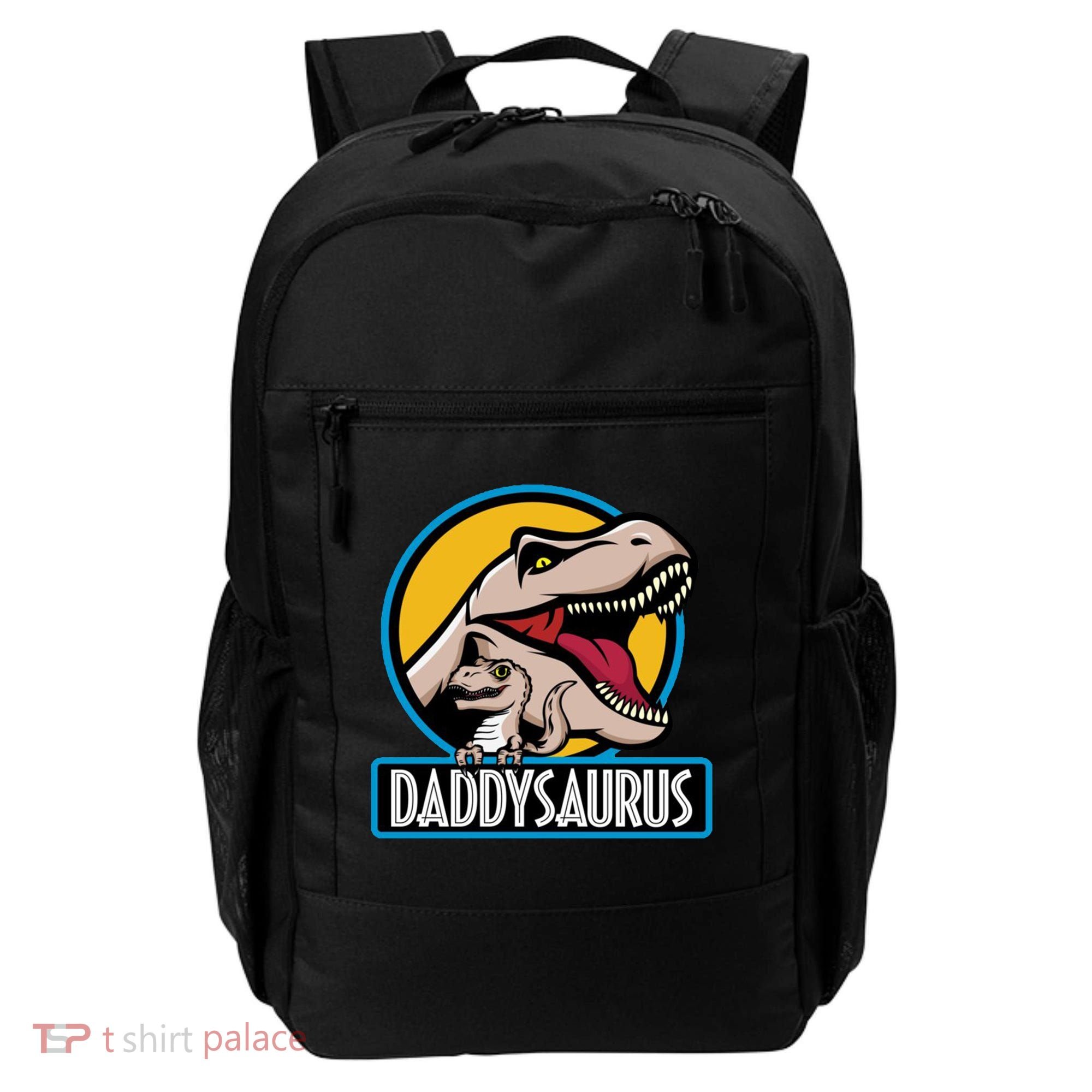 Daddysaurus Rex Fathers Day Backpack