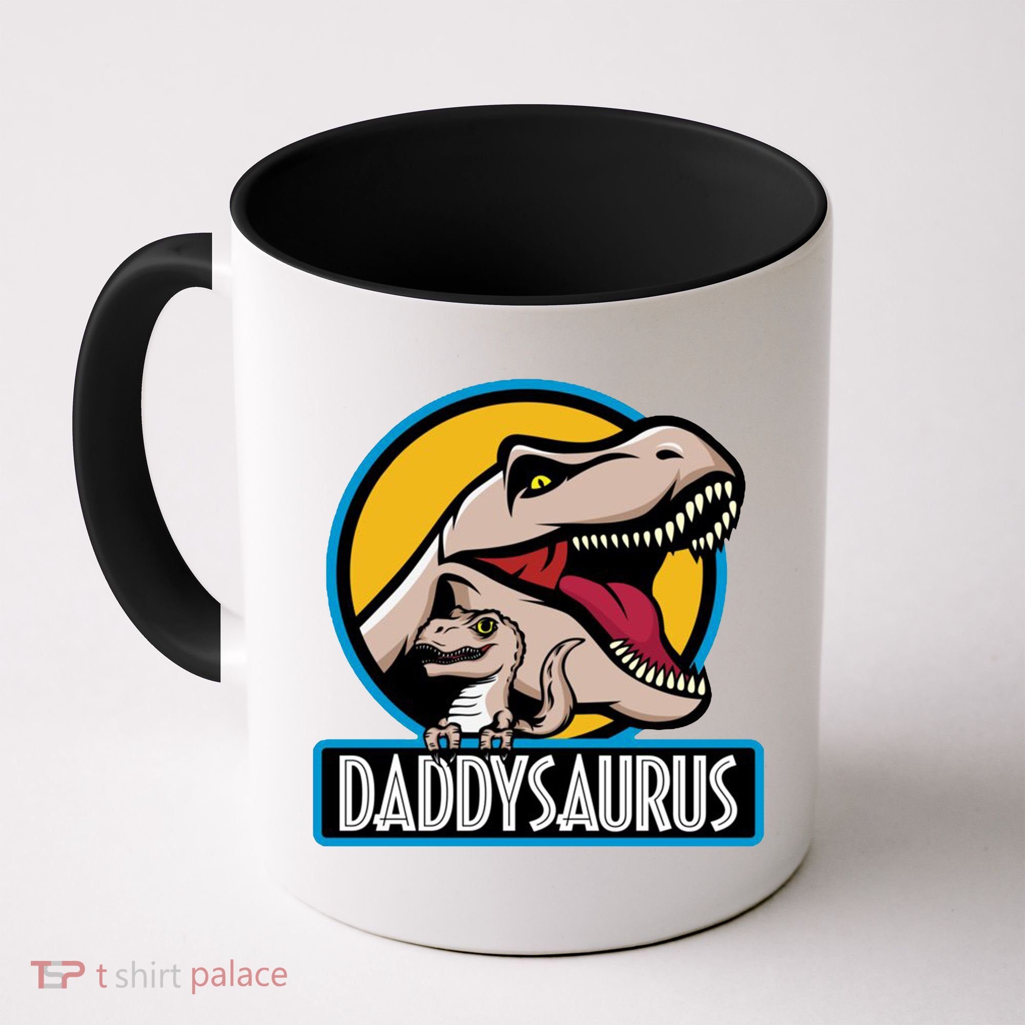 Daddysaurus Rex Fathers Day Coffee Mug