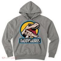 Daddysaurus Rex Fathers Day Hoodie thumb 0