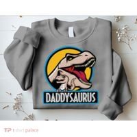 Daddysaurus Rex Fathers Day Sweatshirt thumb 2