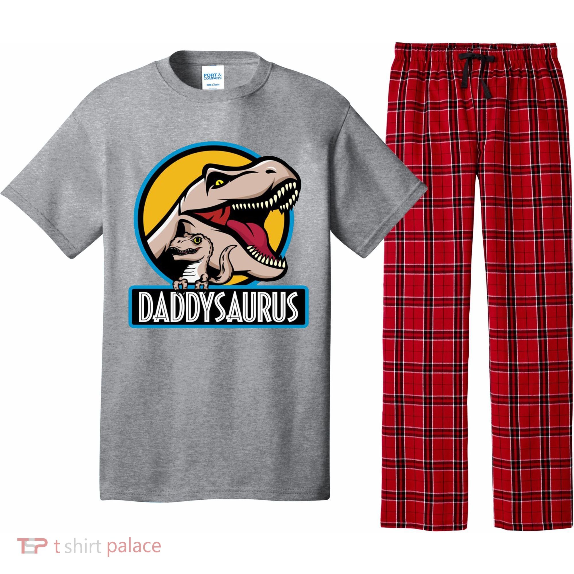 Daddysaurus Rex Fathers Day Pajama Set