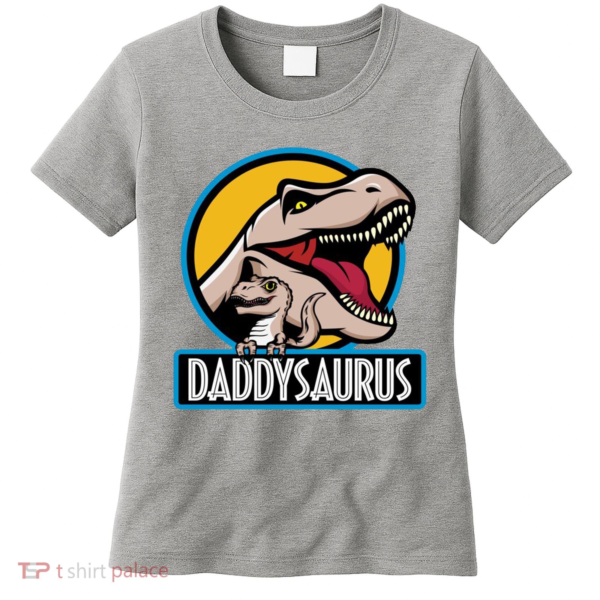 Daddysaurus Rex Fathers Day Women's T-Shirt