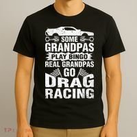 Drag Racing Grandpa Car Lover For Grandfathers MM T-Shirt thumb 3