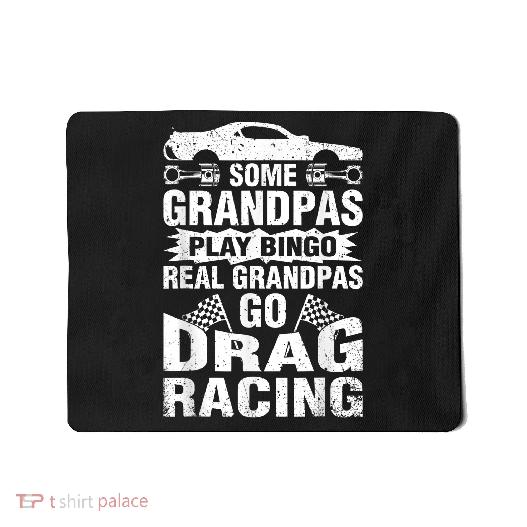 Drag Racing Grandpa Car Lover For Grandfathers MM Mousepad