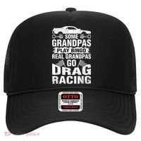 Drag Racing Grandpa Car Lover For Grandfathers MM Hat thumb 0