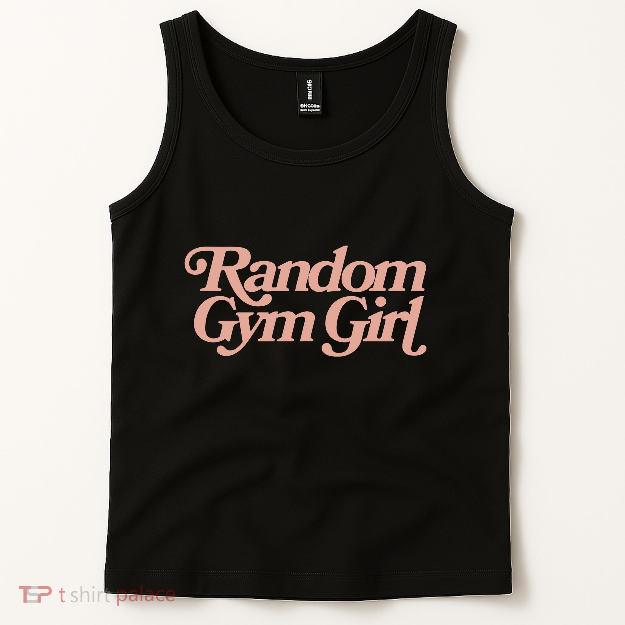 Danorans Random Gym Girl Heavyweight Tank Top