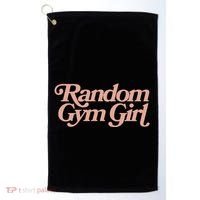 Danorans Random Gym Girl Heavyweight Golf Towel thumb 0