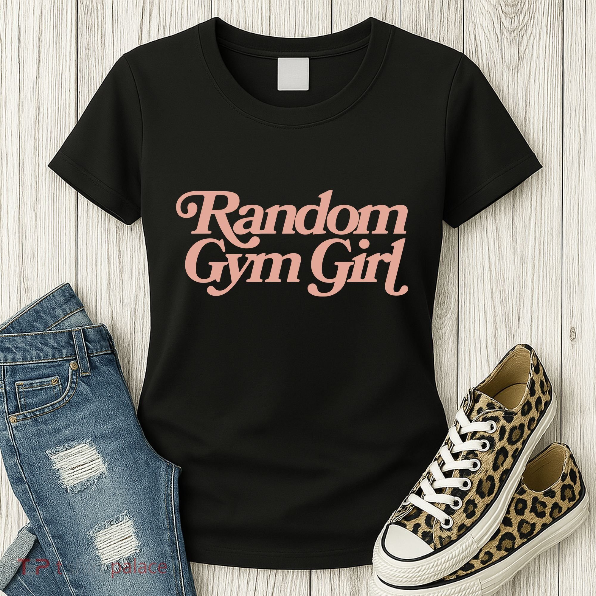 Danorans Random Gym Girl Heavyweight Women's T-Shirt