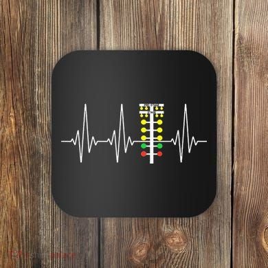 Drag Racer Heartbeat Drag Racing Race Track Light Tree Coaster