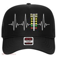 Drag Racer Heartbeat Drag Racing Race Track Light Tree Hat thumb 0