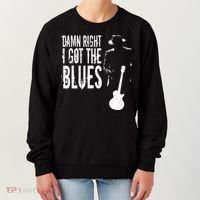 Damn Right I Got The Blues Women's Sweatshirt thumb 0