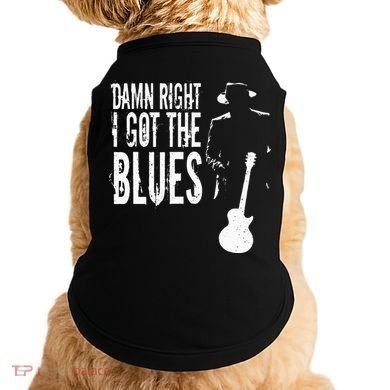 Damn Right I Got The Blues Doggie Tank