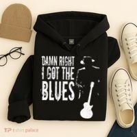 Damn Right I Got The Blues Hoodie thumb 4
