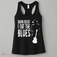 Damn Right I Got The Blues Women's Tank Top thumb 3