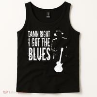 Damn Right I Got The Blues Tank Top thumb 2