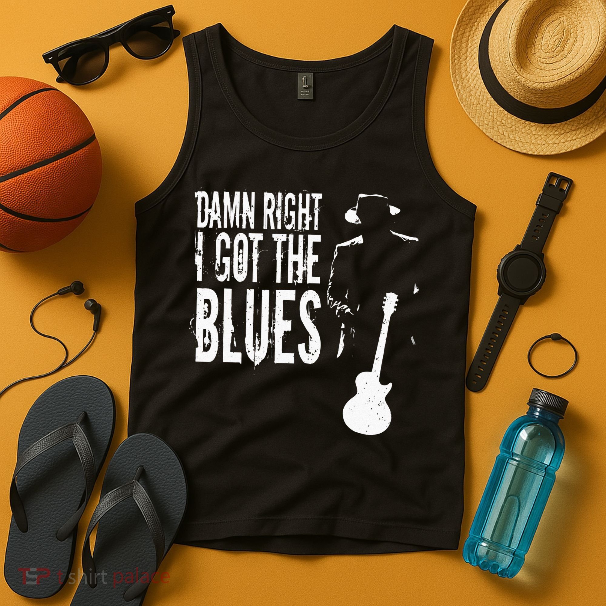 Damn Right I Got The Blues Tank Top