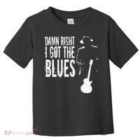 Damn Right I Got The Blues Toddler T-Shirt thumb 0