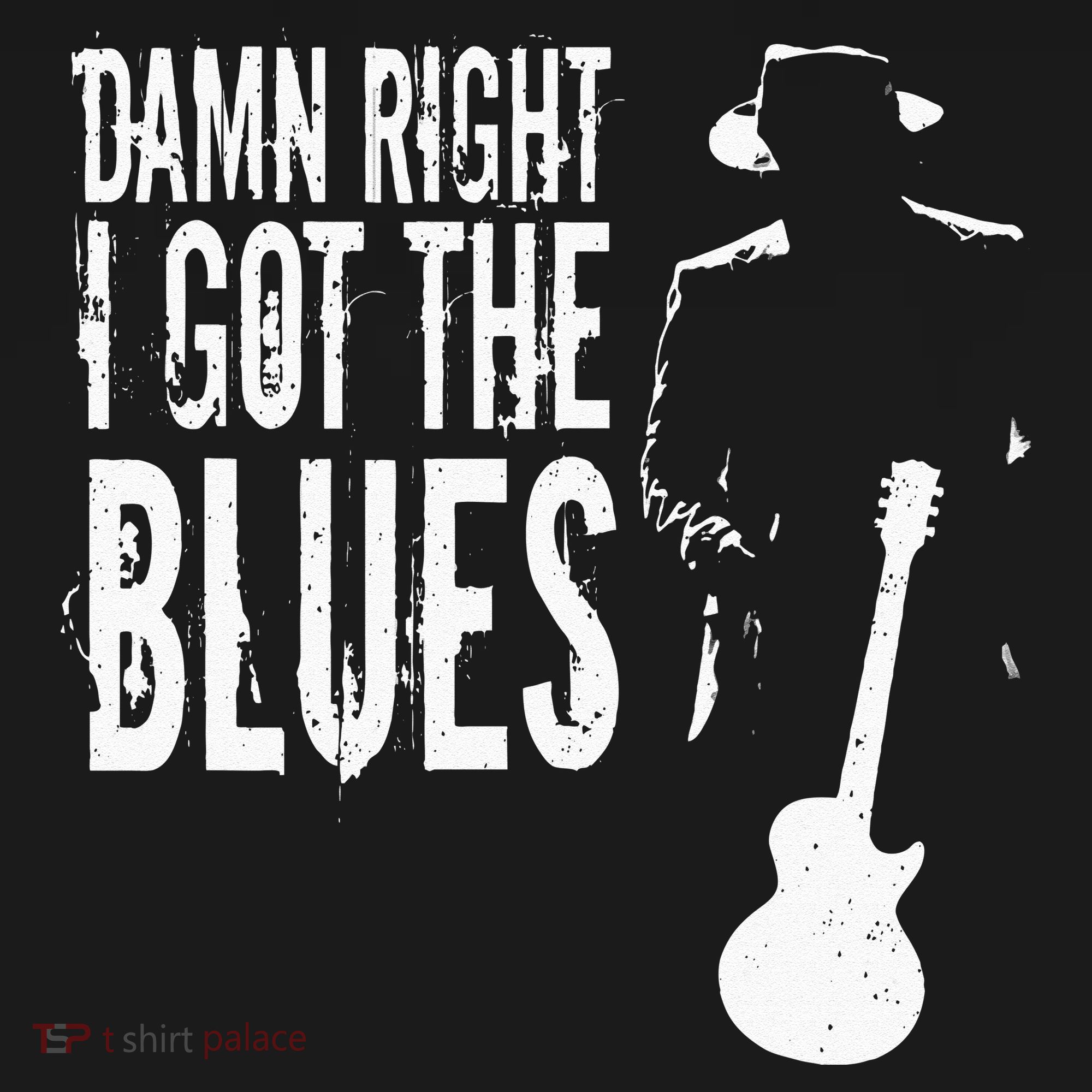 Damn Right I Got The Blues Toddler T-Shirt