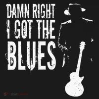 Damn Right I Got The Blues Kids T-Shirt thumb 4