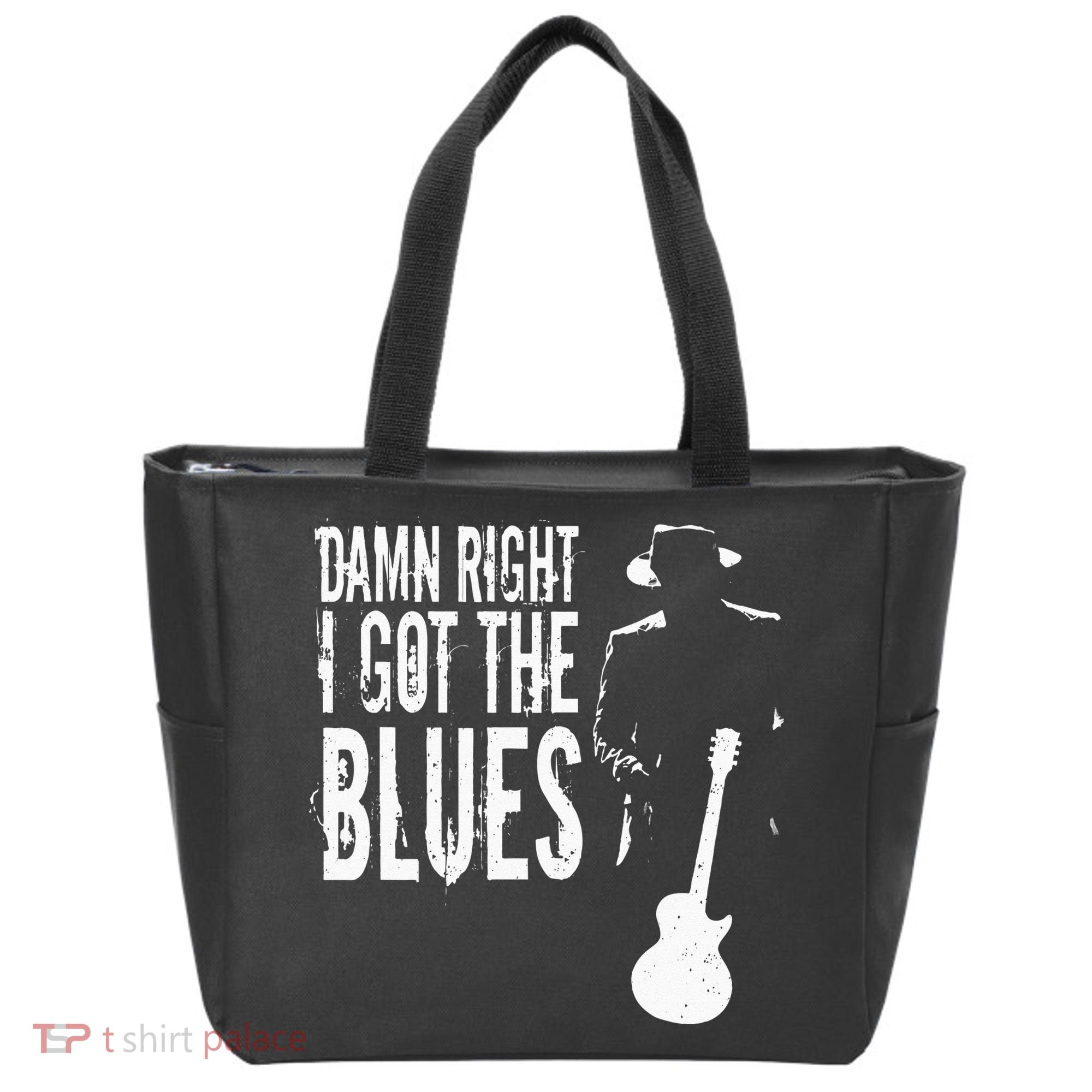 Damn Right I Got The Blues Tote Bag