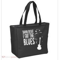 Damn Right I Got The Blues Tote Bag thumb 2