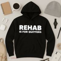 Drinking Rehab Is For Quitters Hoodie thumb 3