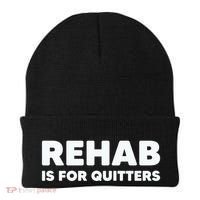 Drinking Rehab Is For Quitters Beanie thumb 0