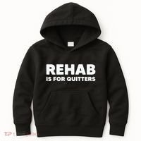 Drinking Rehab Is For Quitters Kids Hoodie thumb 0