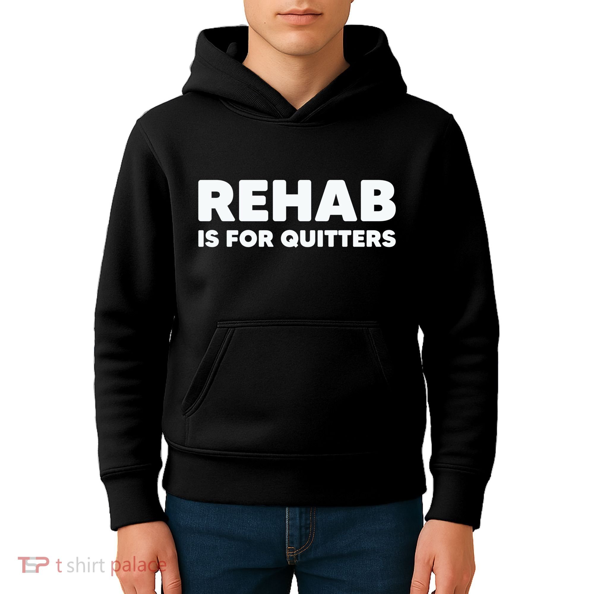 Drinking Rehab Is For Quitters Kids Hoodie